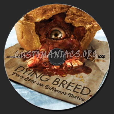 Dying Breed dvd label