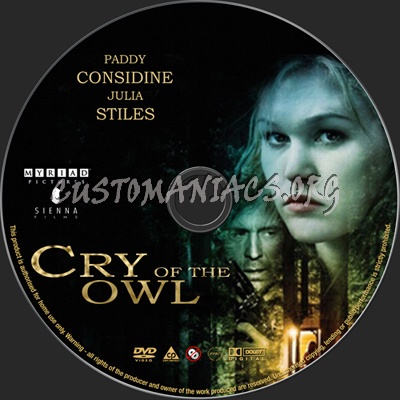 Cry of the Owl dvd label