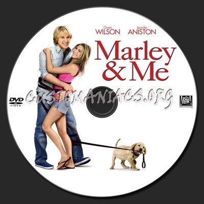 Marley & Me dvd label