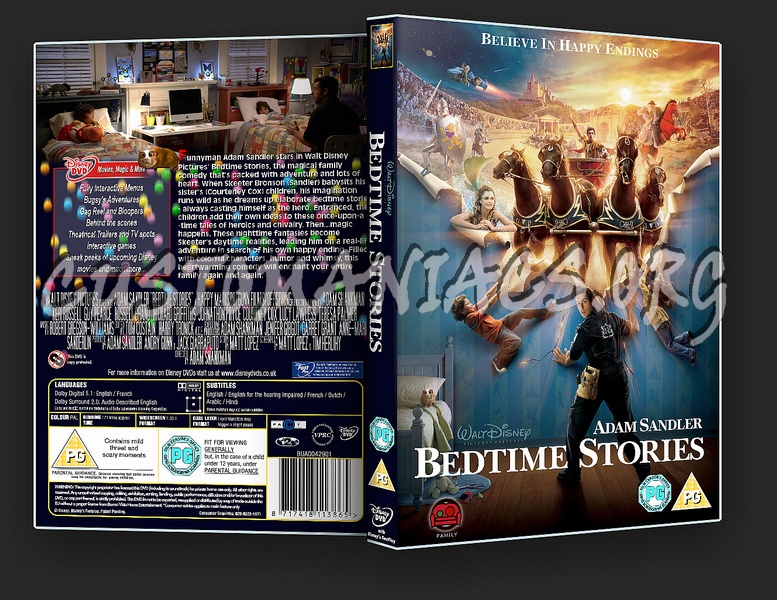 Bedtime Stories dvd cover