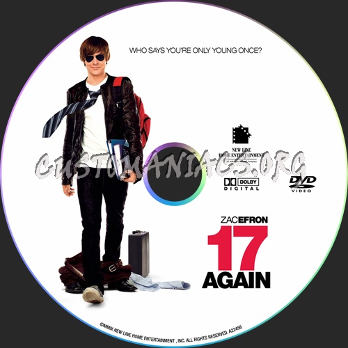 17 Again dvd label