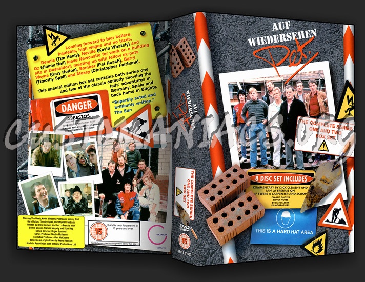 Auf Wiedersehen Pet Series 1 and 2 dvd cover