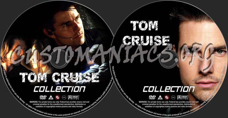 Tom Cruise Collection dvd label