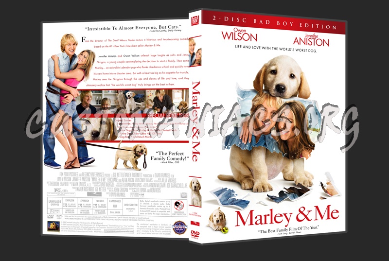 Marley & Me dvd cover