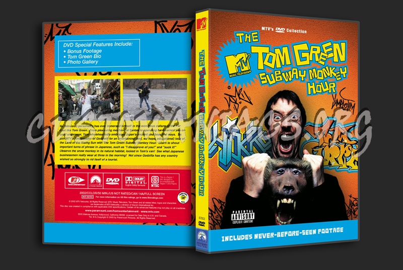 The Tom Green Dubway Monkey Hour dvd cover