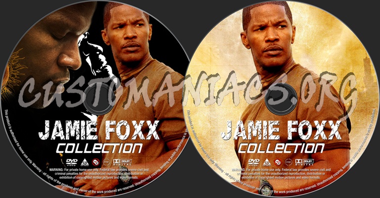 Jamie Foxx Collection dvd label