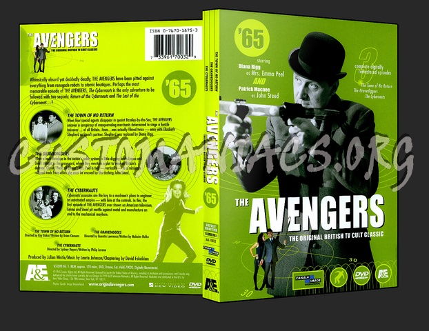 The Avengers 66 Volume 3 dvd cover