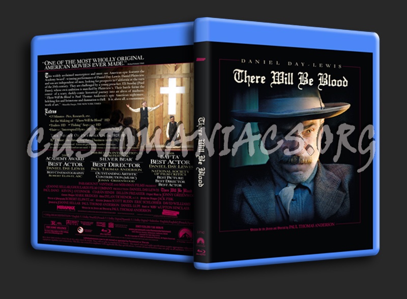 There Will Be Blood blu-ray cover