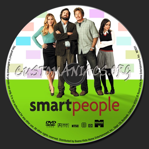 Smart People dvd label