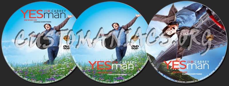 Yes Man dvd label