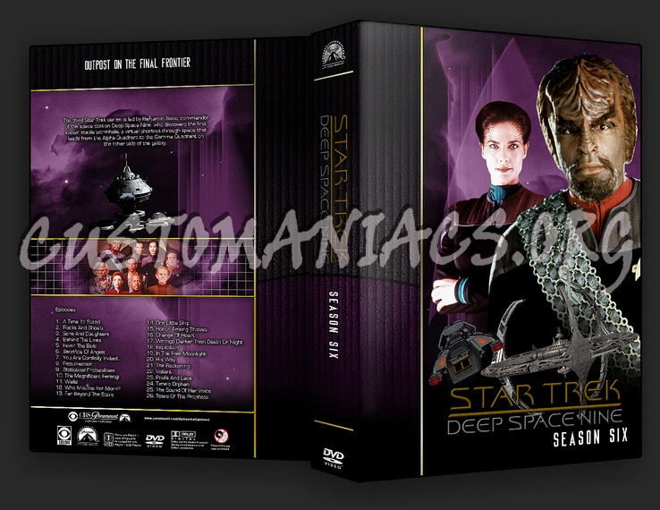 Star Trek Deep Space Nine - TV Collection dvd cover