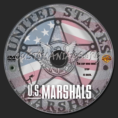 U.S. Marshals dvd label