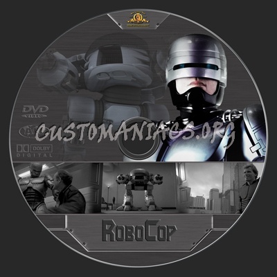 RoboCop Trilogy dvd label