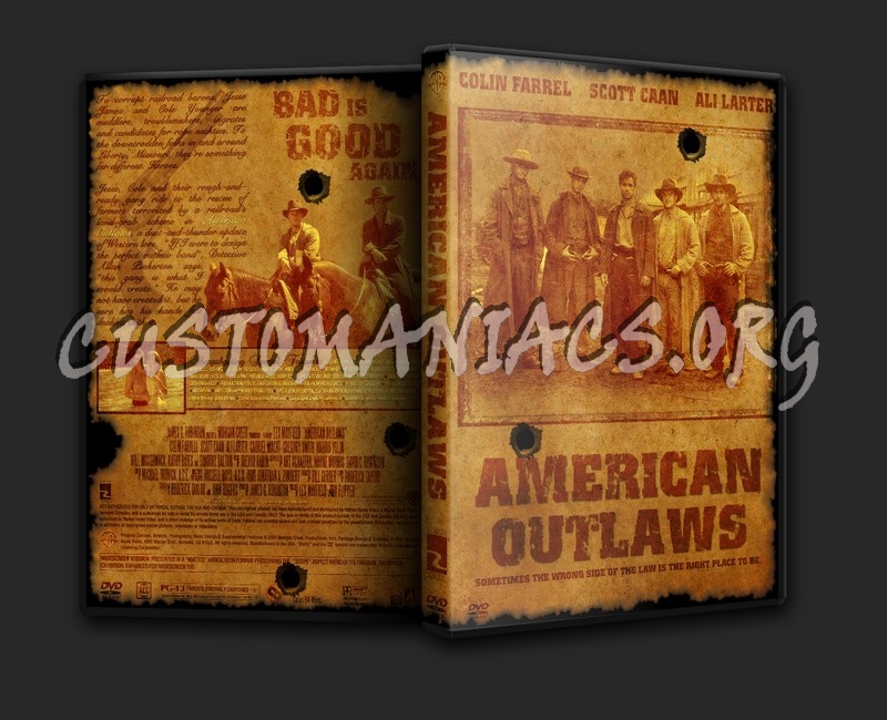 American Outlaws dvd cover