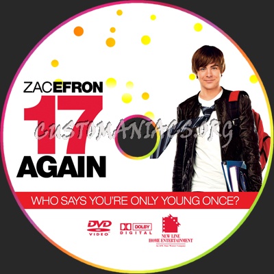 17 Again dvd label