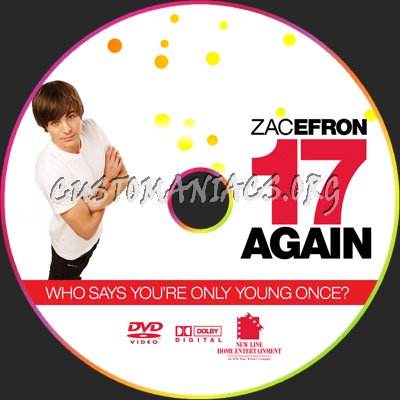 17 Again dvd label