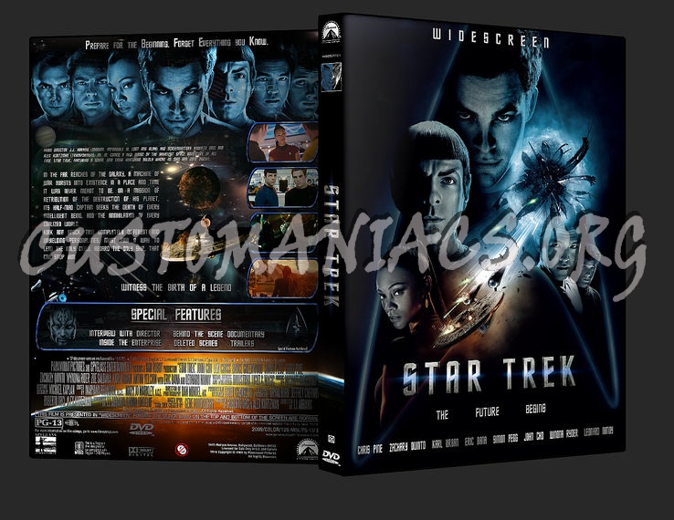 Star Trek dvd cover