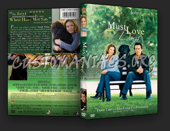 Must Love Dogs dvd cover