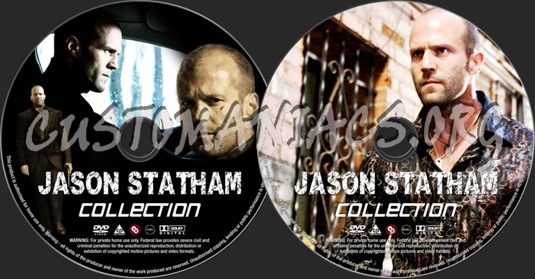 Jason Statham Collection dvd label