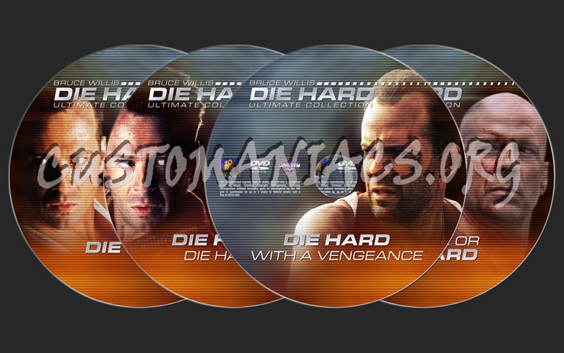 Die Hard Collection dvd label