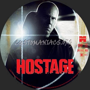 Hostage dvd label