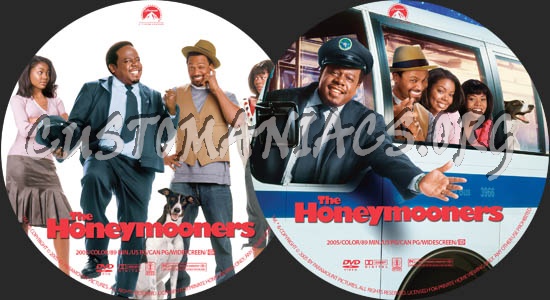 The Honeymooners dvd label