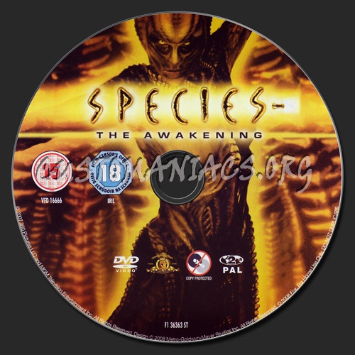 Species 4 The Awakening dvd label - DVD Covers & Labels by Customaniacs ...