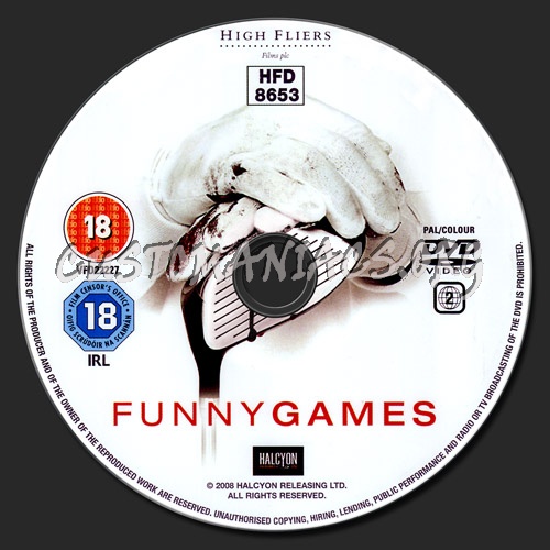 Funny Games Dvd Label Dvd Covers And Labels By Customaniacs Id 60079 Free Download Highres Dvd