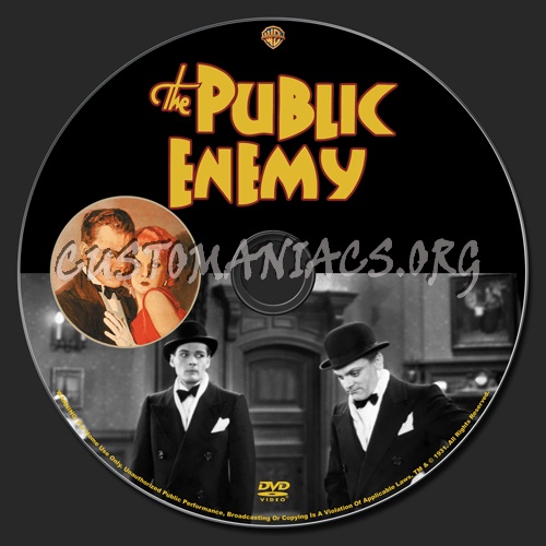 The Public Enemy dvd label