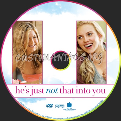 He's Just Not That Into You dvd label