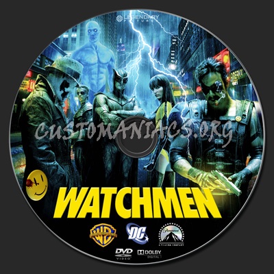 Watchmen dvd label