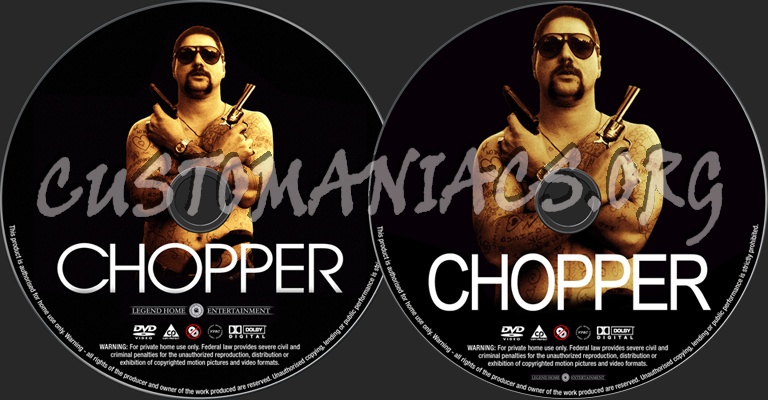 Chopper dvd label