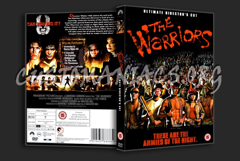 The Warriors dvd cover