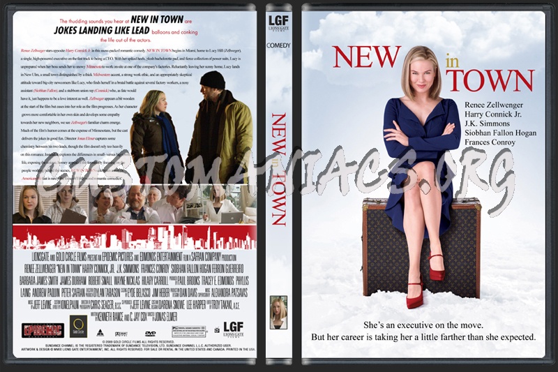 New In Town dvd cover