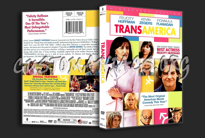 Trans America dvd cover