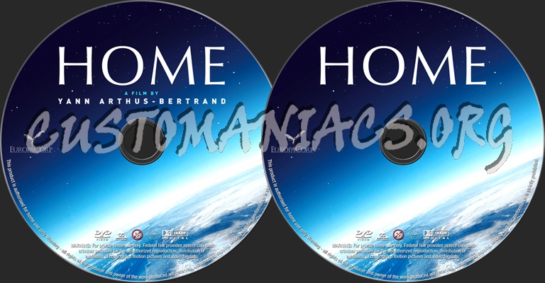 Home dvd label