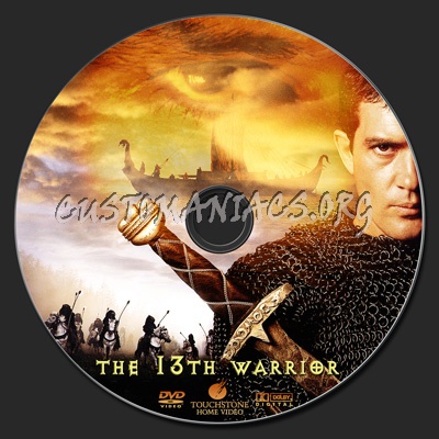 The 13th Warrior dvd label