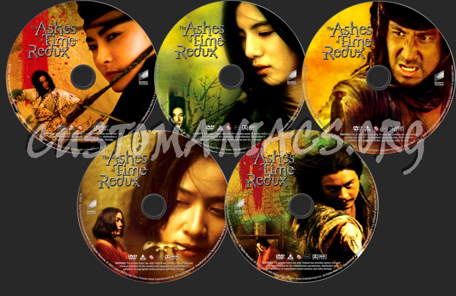 The Ashes of Time Redux dvd label