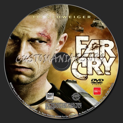 Far Cry dvd label