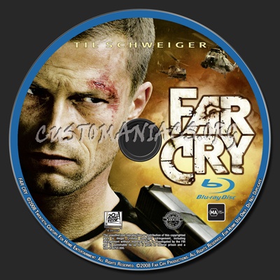 Far Cry blu-ray label