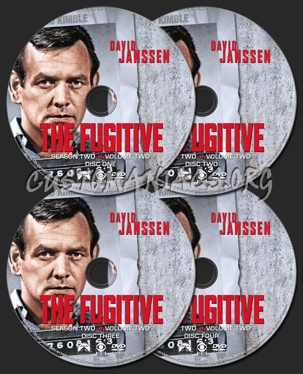 The Fugitive Season 2 Volume 2 dvd label