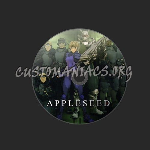 Appleseed dvd label