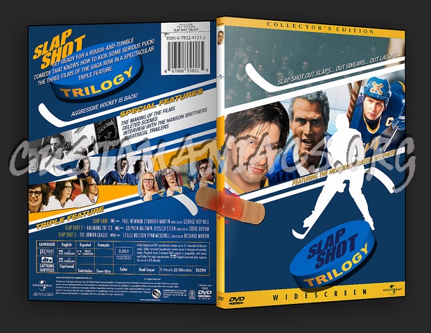 Slapshot Trilogy dvd cover