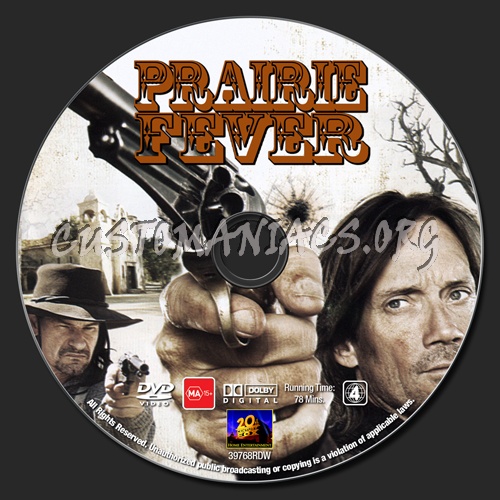 Prairie Fever dvd label