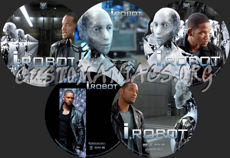 I, Robot dvd label