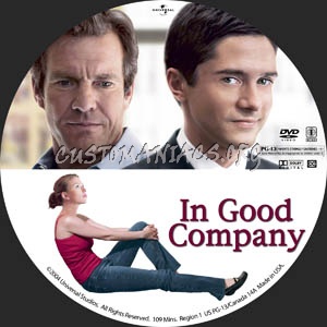 In Good Company dvd label