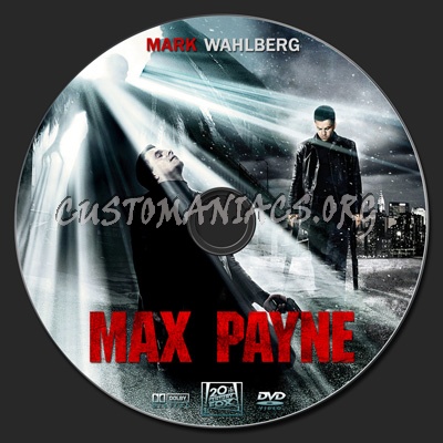 Max Payne dvd label