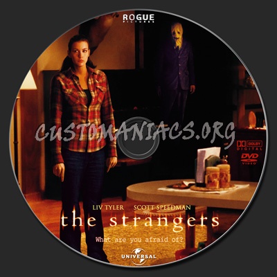 The Strangers dvd label