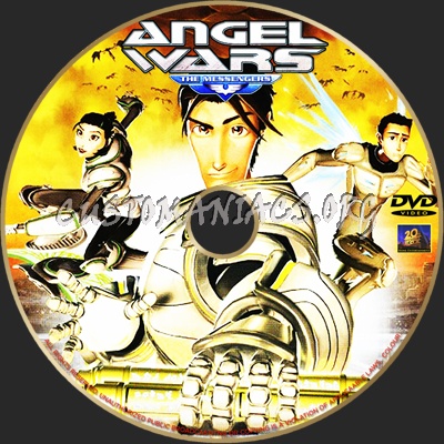 Angel Wars-The Messenger dvd label