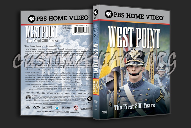 West Point The First 200 Years dvd cover